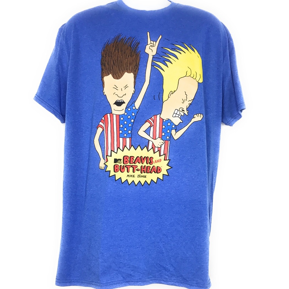 🌟  MTV Beavis & Butt-Head Graphic T-Shirt  SzXL
